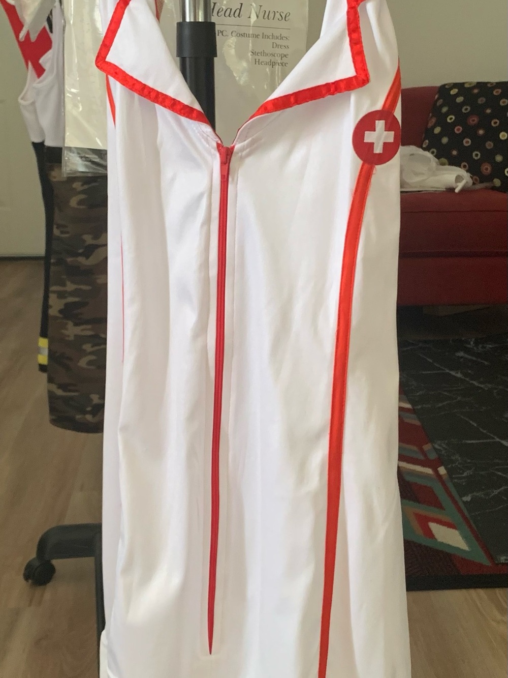 Leg Avenue Head Nurse Costume Dress Size M